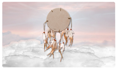 DNSEMP-C-129-PK Arapaho Prayer Pink